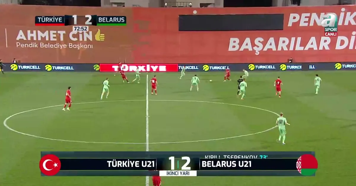 GOL | Türkiye U21 2-2 Belarus U21