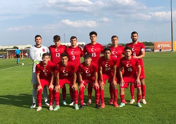 U19 Milli Takım'ımız 90+2'de galibiyeti kaçırdı!