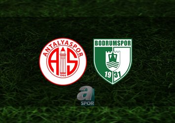 Antalyaspor - Bodrumspor maçı saat kaçta?