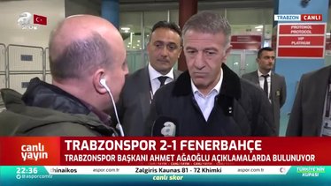 Ahmet Ağaoğlu: İnsanın içinden futbol konuşmak gelmiyor