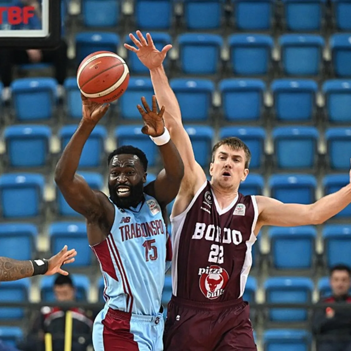 Trabzonspor evinde Bordo Bandırma'yı devirdi