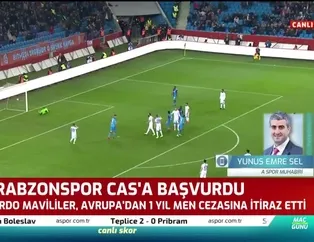 Trabzonspor CAS'a resmi başvuruyu yaptı