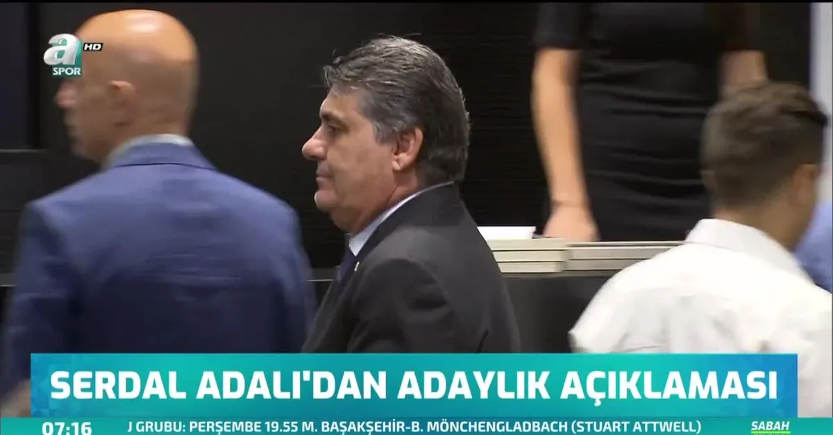 Serdal Adalı'dan adaylık açıklaması
