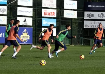 Fenerbahçe pas çalıştı