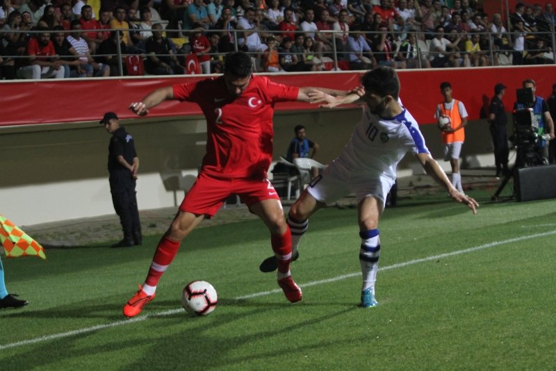 Türkiye - Özbekistan maçından kareler...