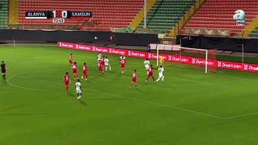 GOL | Alanyaspor 1-1 Samsunspor