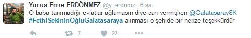 Galatasaray, Fethi Sekin’in oğlu için söz verdi