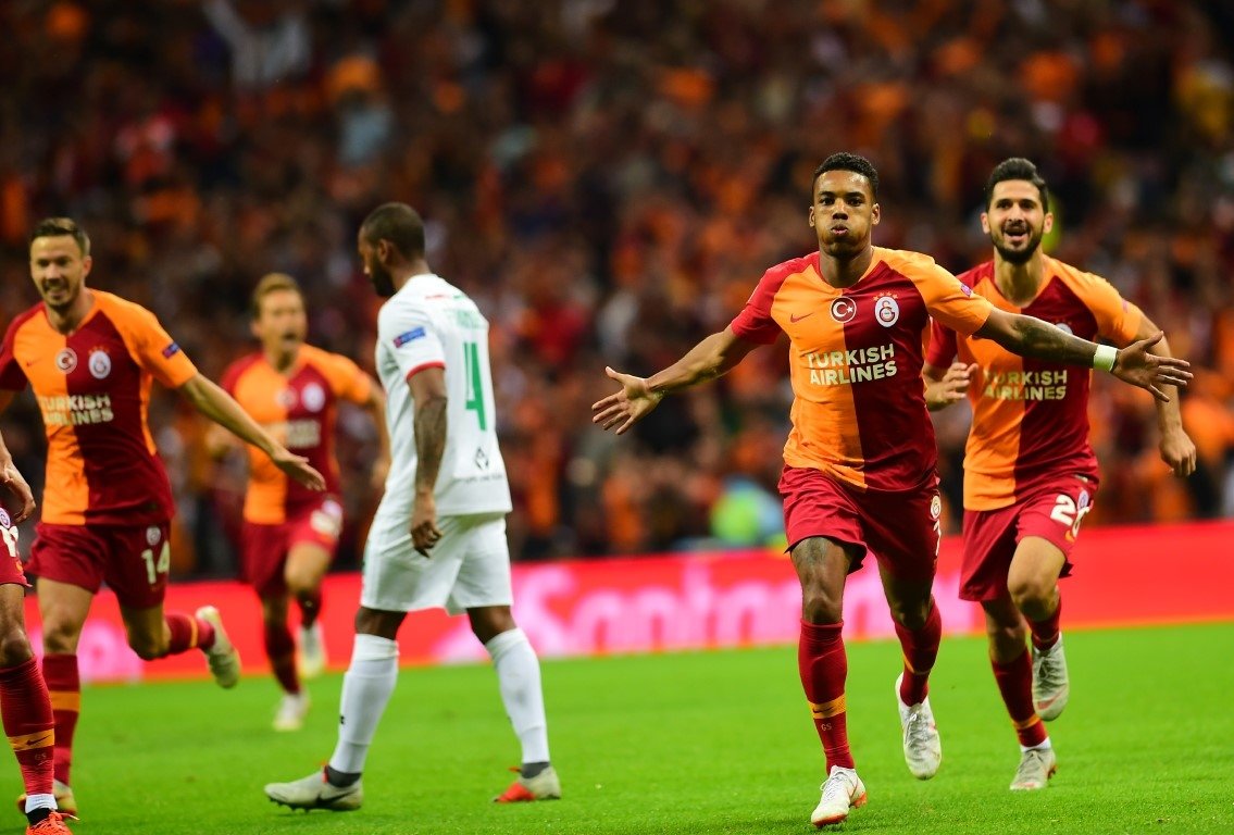 Galatasaray - L.Moskova maçından kareler!