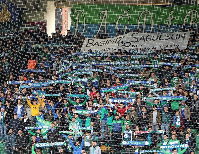 Çaykur Rizespor - Kayserispor maçından kareler...