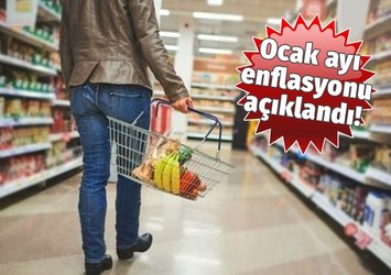 Ocak enflasyon oranları açıklandı!