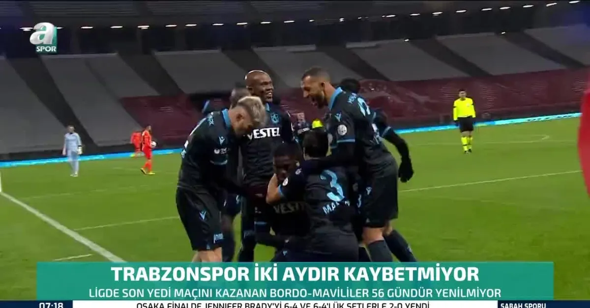 Trabzonspor 2 aydır kaybetmiyor