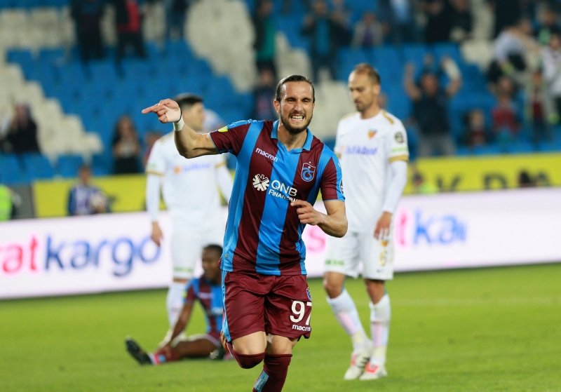 Trabzonspor - Kayserispor maçından kareler
