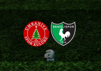 Ümraniyespor – Denizlispor maçı ne zaman?