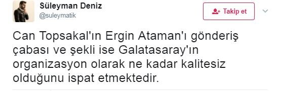 Ergin Ataman gitti sosyal medya sallandı