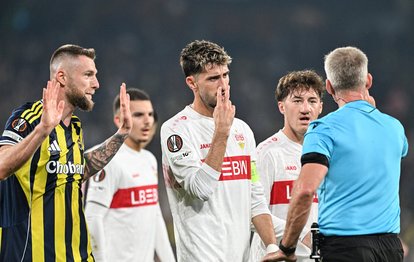Fenerbahçe - Stuttgart maçında ortalık karıştı! Bitiş düdüğünün ardından...
