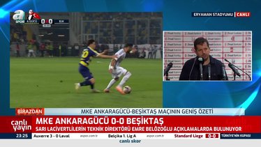 MKE Ankaragücü'nde Emre Belözoğlu'dan Olimpiu Morutan açıklaması!