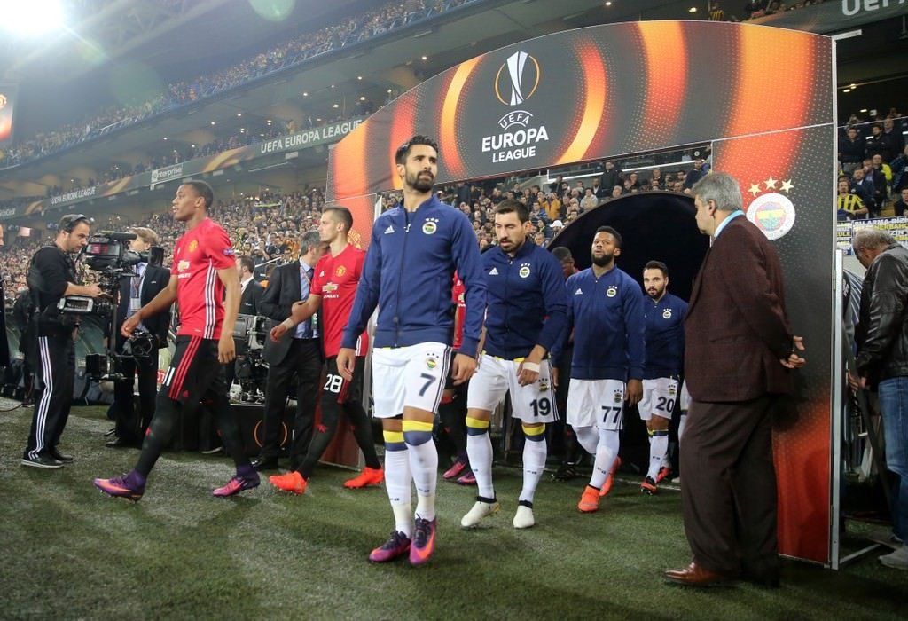 Fenerbahçe - Manchester United maçından kareler