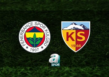 F.Bahçe-Kayserispor maçı ne zaman?