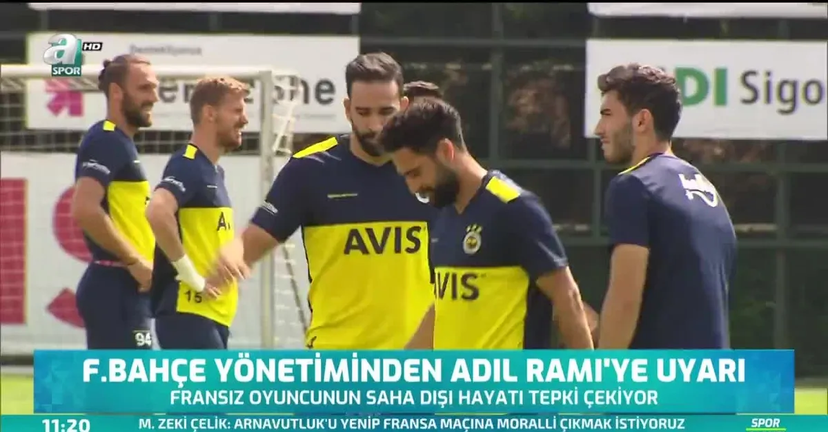 Fenerbahçe yönetiminden Adil Rami'ye uyarı
