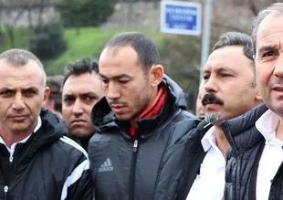 Kayserispor heyeti Beşiktaş'ta dua etti