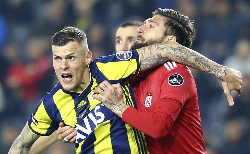 Fenerbahçe - Sivasspor maçından kareler