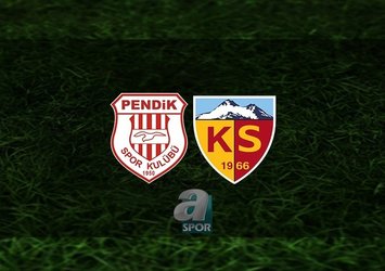 Pendikspor - Kayserispor | CANLI