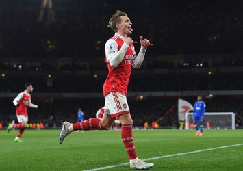 Odegaard Arsenal’ı taşıyor