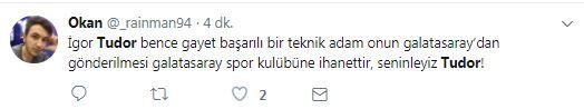 ’’Bizi daha fazla üzme Tudor, istifa et!’’