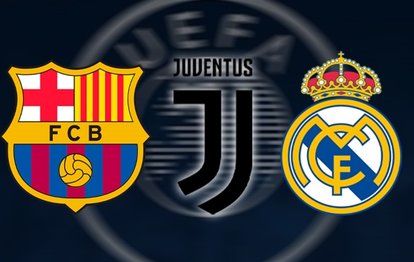 UEFA yaptırımı sonrası Barcelona Juventus ve Real Madrid’den ortak açıklama!