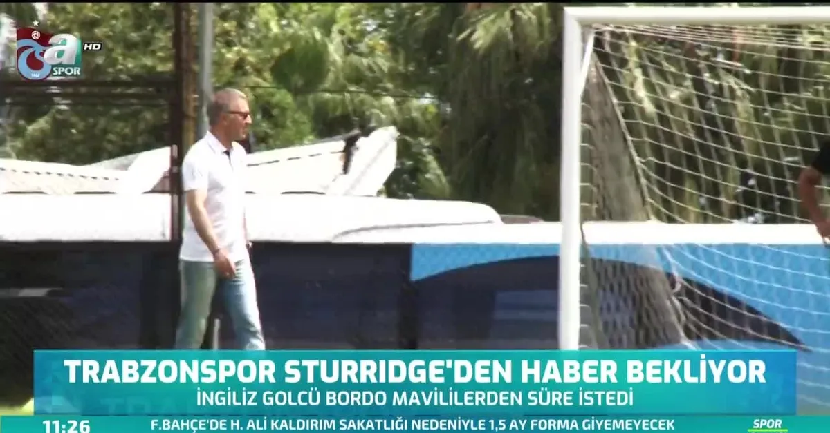 Trabzonspor Sturridge'den haber bekliyor
