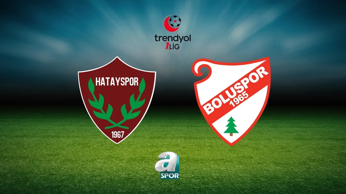 Atakaş Hatayspor-Boluspor maçı ne zaman, saat kaçta? CANLI İZLE! Hatayspor Boluspor maçı hangi kanalda?