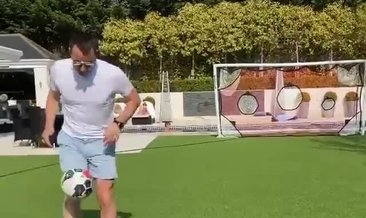 Akıma o da katıldı! John Terry'den top sektirme şovu...