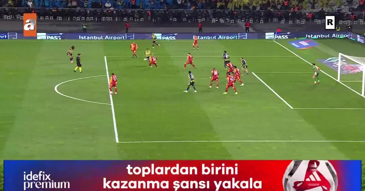 GOL | Galatasaray 0-1 Fenerbahçe