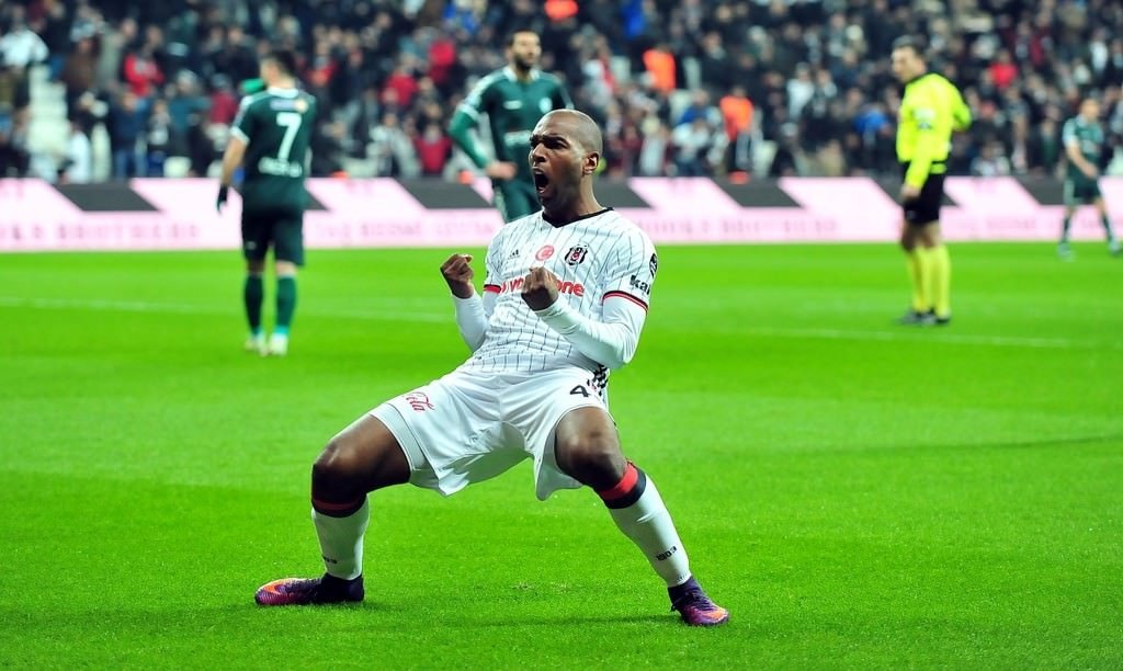 Beşiktaş-Atiker Konyaspor karşılaşmasından kareler