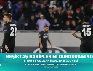 Beşiktaş rakiplerini durduramıyor