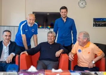 Mircea Lucescu'dan Kasımpaşa'ya ziyaret!
