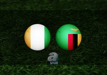 Fildişi Sahili - Zambiya maçı saat kaçta?