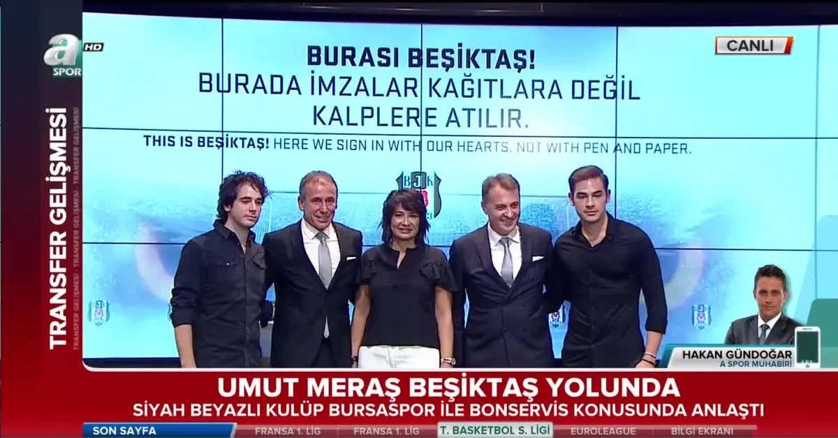 Umut Meraş Beşiktaş yolunda