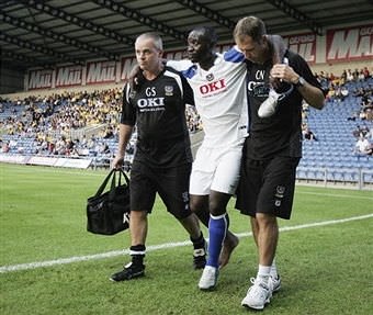 En korkunç sakatlık görüntüsü!