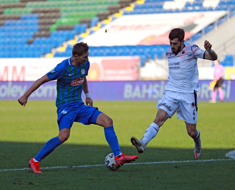 Çaykur Rizespor 1 - 1 Gençlerbirliği MAÇ SONUCU - ÖZET