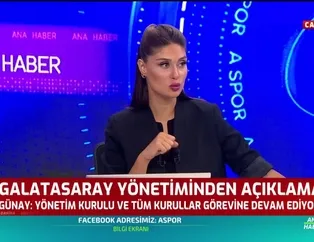 Galatasaray yönetiminden açıklama!
