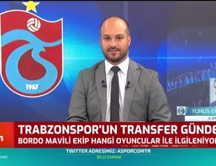 Trabzonspor'un transfer gündemi