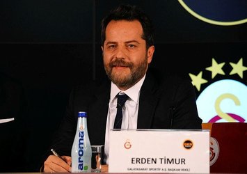 Erden Timur'dan transfer sözleri!