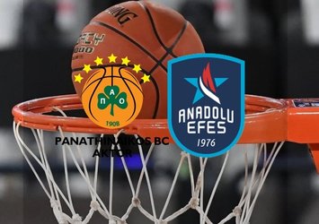 Panathinaikos - Anadolu Efes | CANLI