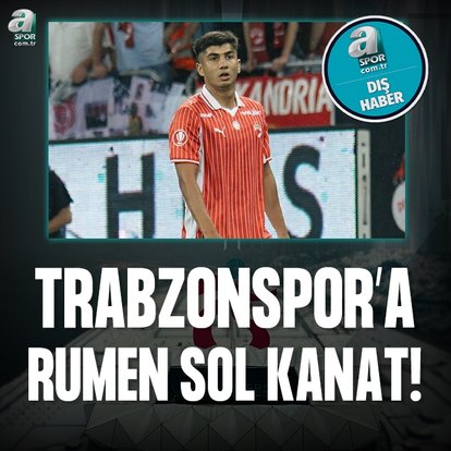 Trabzonspor’a Rumen sol kanat!