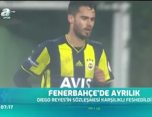 Diego Reyes ile yollar ayrıldı
