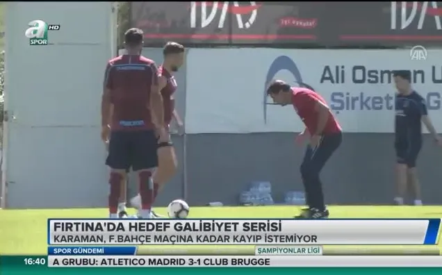 Fırtına'da hedef galibiyet serisi