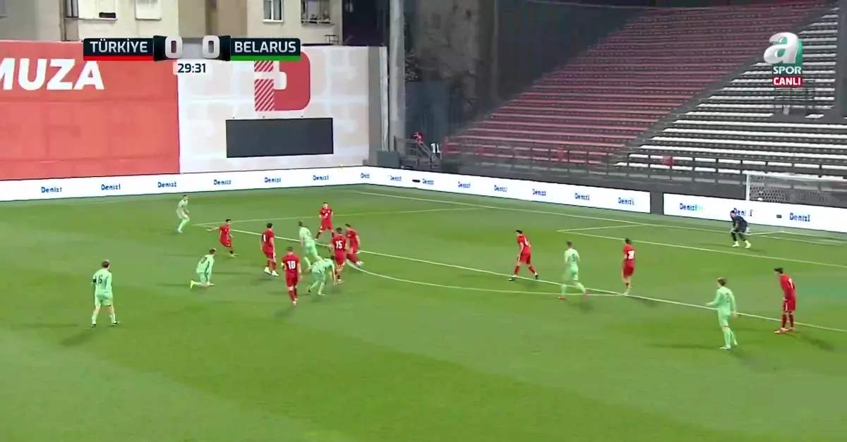 GOL | Türkiye U21 0-1 Belarus U21