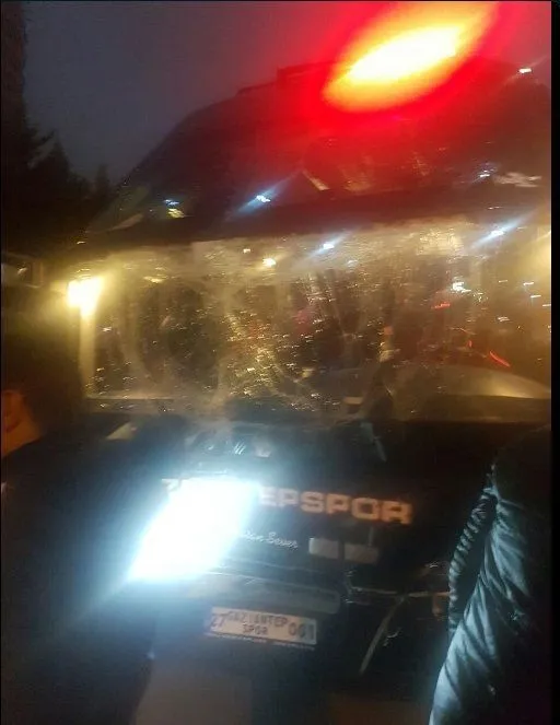 Gaziantepspor, Kupa dönüşü kaza geçirdi - 1