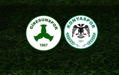 Giresunspor - Konyaspor maçı | CANLI